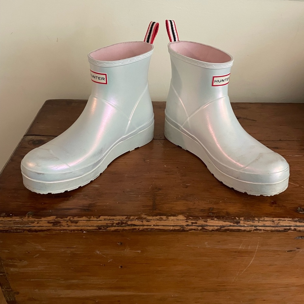 Hunter short Nebula rain boots